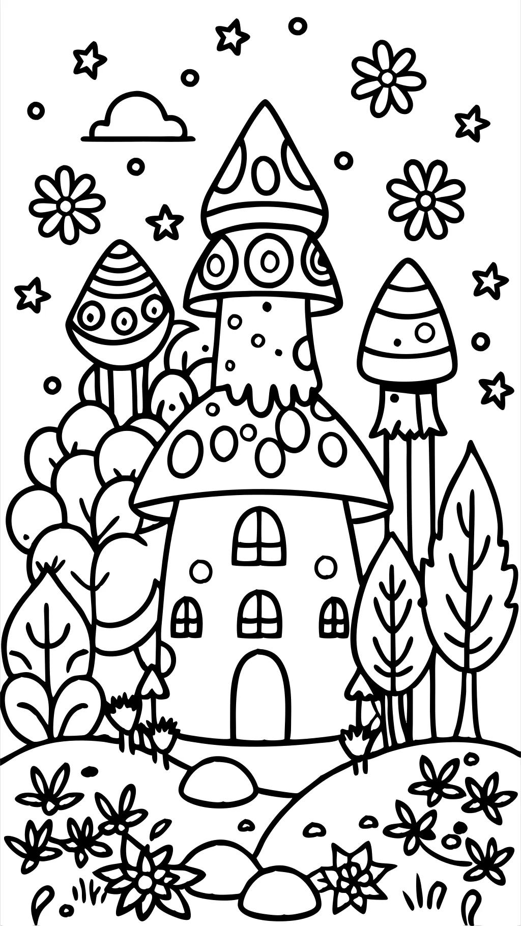 Page de livre de coloriage gratuit